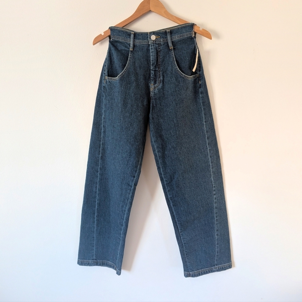 NWT! Anthropologie Pilcro Slouchy High-Rise Tapered Jeans - Picture 2 of 9